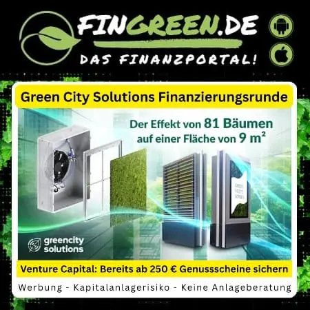 fingreen.de social media post innovatices Startup
