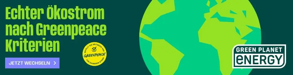 Green Planet Energy Werbung